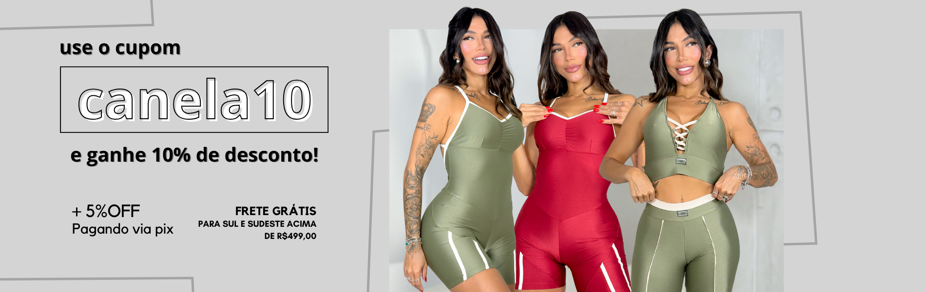 Canela Carioca Roupas Fitness